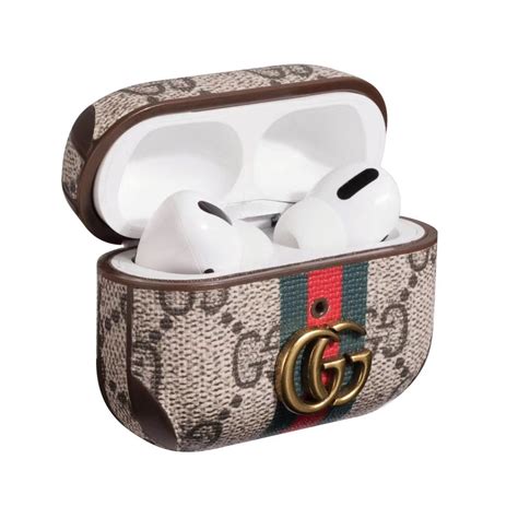 gucci ear pod case|Gucci airpod max case.